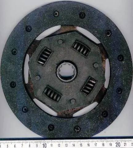 clutch disc: a spinning disc at the end of the driveshaft that is squeezed against the engine flywheel when the...