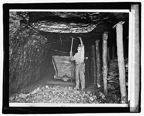 coalminer: one who mines for coal; especially, a worker who does not own the mine