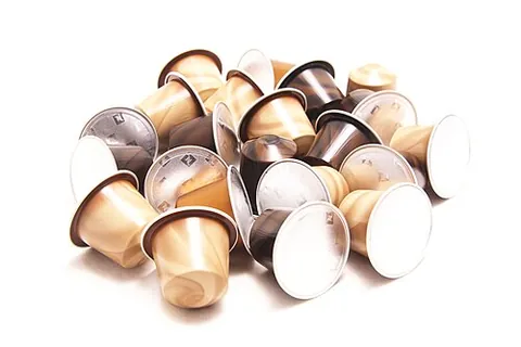 coffee pod: a single-serve coffee container consisting of pre-packaged ground coffee beans housed in their own...