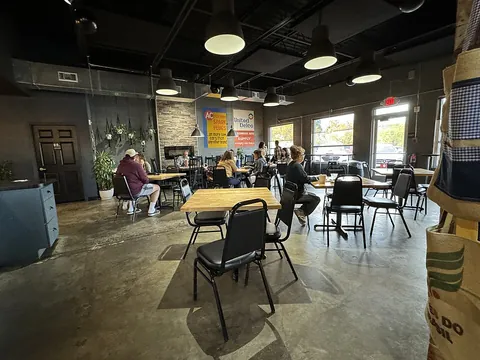 coffeehouse: an establishment where coffee is served to clients; a café