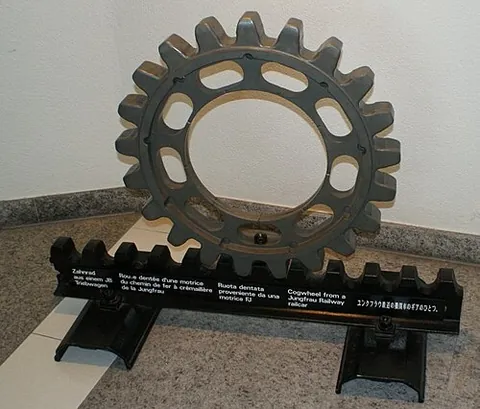 cog: a tooth on a gear