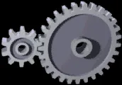cogwheel: a gear wheel