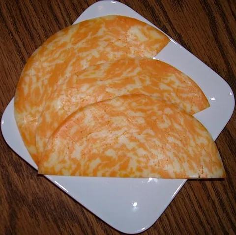 colby-jack: a semihard marbled cheese made from a mixture of Colby and Monterey Jack