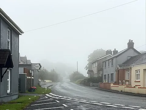 cold blow: a hamlet in Templeton community, Pembrokeshire, Wales (OS grid ref SN1212)