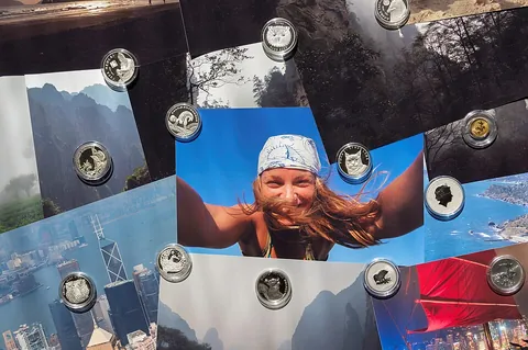 collage: a picture made by sticking other pictures onto a surface or juxtaposing them digitally in analogous...