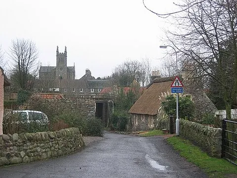 collessie: a small village north-west of Ladybank, Fife council area, Scotland (OS grid ref NO2813)