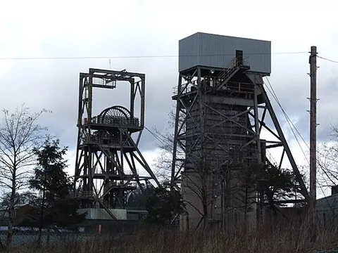 colliery: an underground coal mine, together with its surface buildings