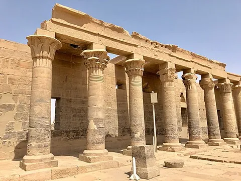 column: a solid upright structure designed usually to support a larger structure above it, such as a roof...