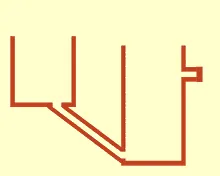 communicating vessel: one vessel in a system of containers filled with a homogeneous fluid, connected at the base and...