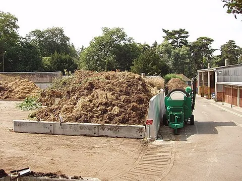 compost heap: a pile of garden or other organic waste which is left to decompose. See also compost