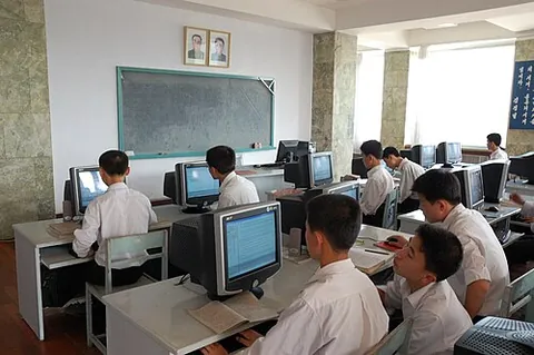 computer lab: a space for using on-site computers, usually as part of an institution such as a school or library
