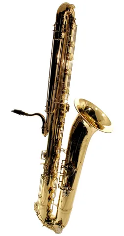 contrabass saxophone: a member of the saxophone family of woodwind instruments that is smaller than the subcontrabass...