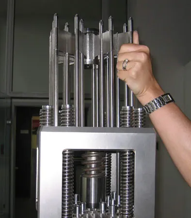 control rod: any of a number of steel tubes, containing boron or other neutron absorber, that are inserted into...