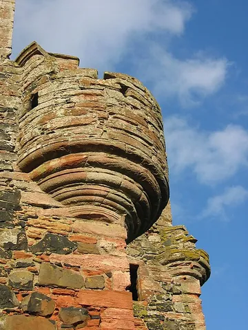 corbel out: to furnish with a corbel of courses, each projecting beyond the one below it