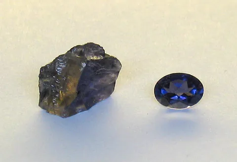 cordierite: a magnesium iron aluminium cyclosilicate