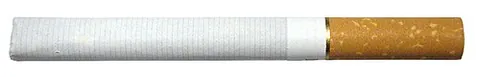cork tipped: describing an early type of cigarette tip