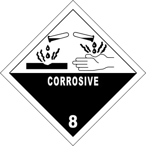 corrosive: eating away; having the power of gradually wearing, hanging, or destroying the texture or substance...