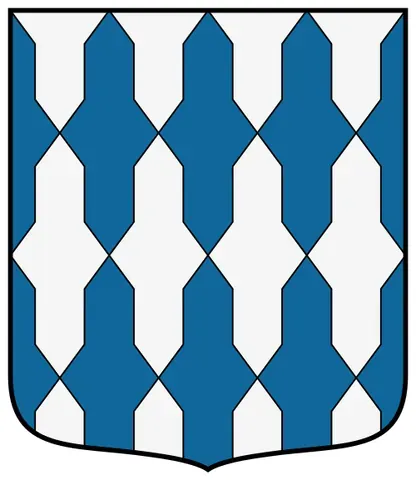 countervair: a heraldic fur resembling vair, except in the arrangement of the patches or figures: succeeding...