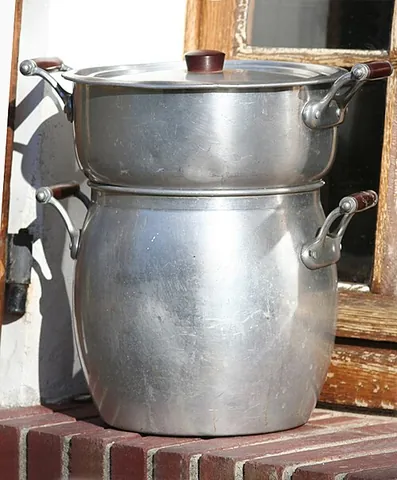 couscoussier: a double-chambered steamer used to prepare couscous