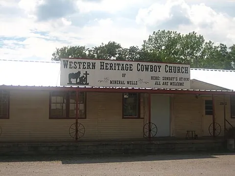 cowboy church: a local Christian church characterized heavily by Western culture