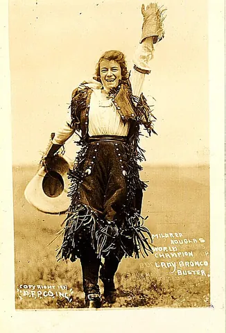 cowgirl: a woman who tends free-range cattle, especially in the American West