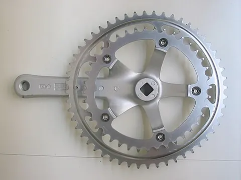 crankset: the component of a bicycle drivetrain that converts the reciprocating motion of the rider's legs...
