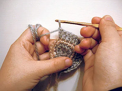 crochet: a form of needlework that is made by looping thread with a hooked needle