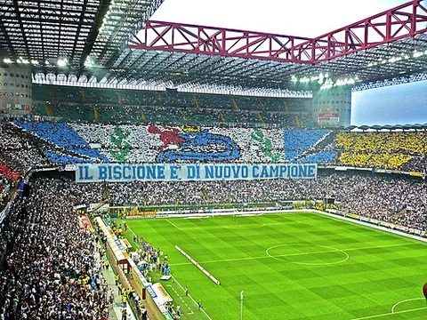 curva: the bank of seats behind the goal, especially in continental European stadia, where the most...