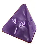 d4: a die with four sides