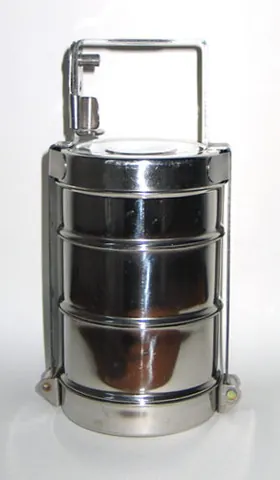 dabba: a kind of lunchbox or food container