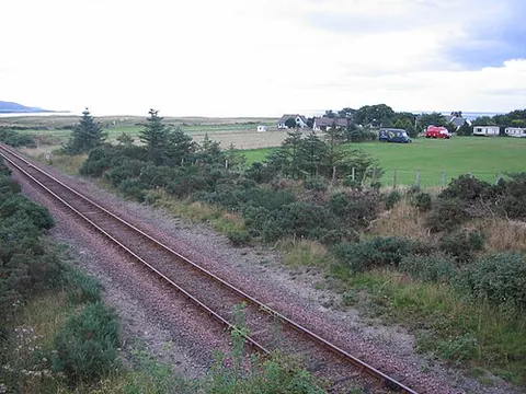 dalchalm: a small coastal settlement north of Brora, Sutherland, Highland council area, Scotland (OS grid ref...