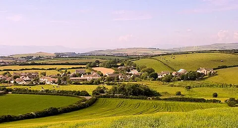 dalton town with newton: a civil parish (served by Dalton with Newton Town Council) in Westmorland and Furness, Cumbria,...