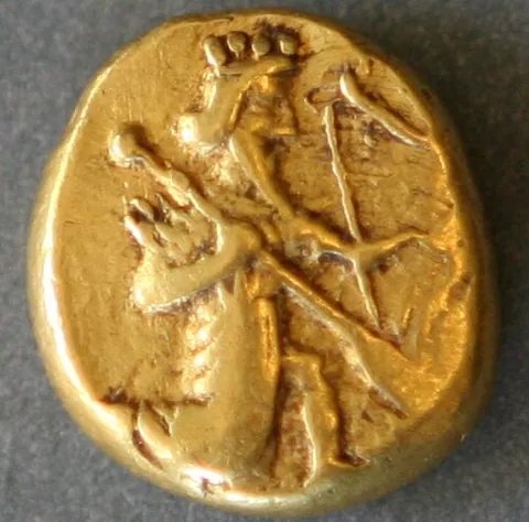 daric: a gold coin from Persian Empire, introduced by Darius the Great (522-486 BC) and used until...