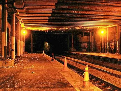 dark: having an absolute or (more often) relative lack of light