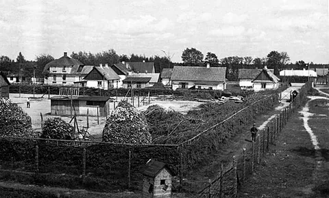 death camp: a camp destined to cause the death of its inmates