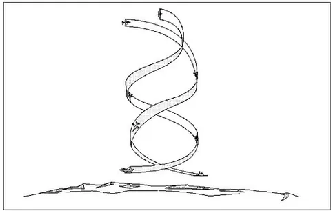 defensive spiral: a last-resort defensive maneuver in dogfighting used by an aircraft with critically-low kinetic...