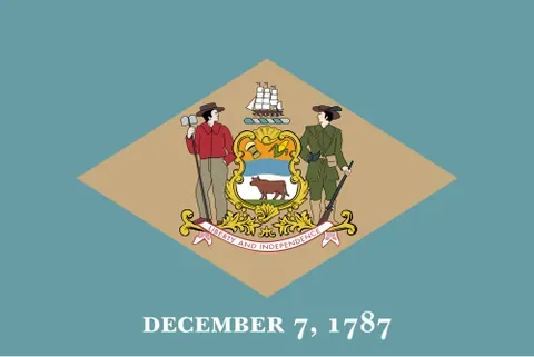 delaware: a river flowing from the Catskills through New York, Pennsylvania, New Jersey and Delaware in the...