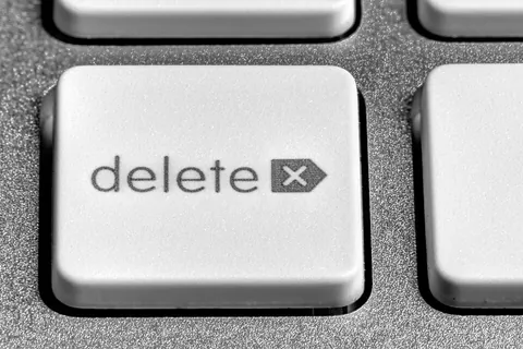 delete: to remove, get rid of or erase, especially written or printed material, or data on a computer or...