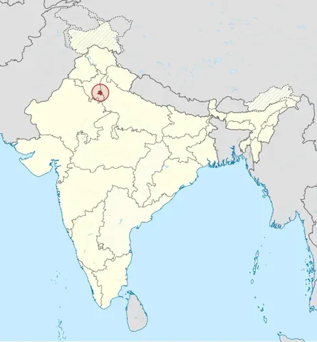 delhi: a megacity and union territory of India, containing the national capital New Delhi