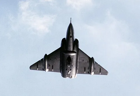 delta wing: an aircraft wing having a swept-back shape in the form of an isosceles triangle; used mostly on...