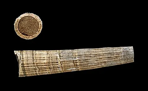 dentalium: any of various tooth shells of the genus Dentalium