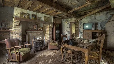 derelict: given up by the guardian or owner; abandoned, forsaken