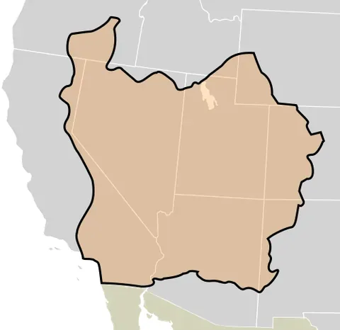 deseret: a state, proposed in 1849 and never recognized, which would have included most of Utah and Nevada...