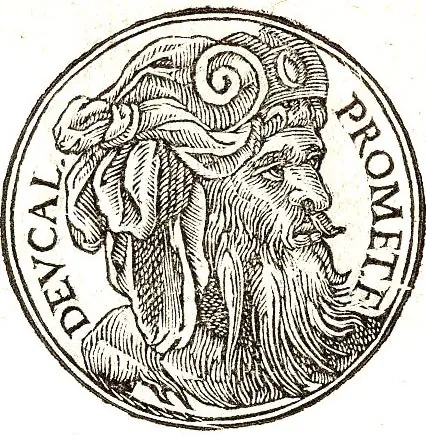 deucalion: the son of Prometheus, husband of Pyrrha. Both survived a deluge sent by Zeus to punish the human...
