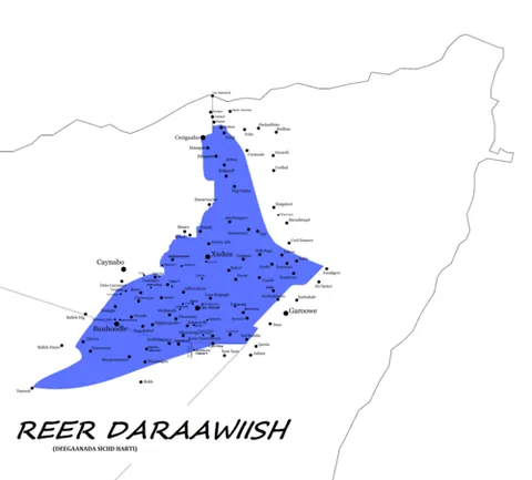 dhulbahante: a Harti clan that settles in Waqooyi Bari