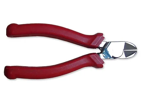 diagonal cutters: a cutting tool consisting of a pair of pliers with the working face being a pair of tapered,...