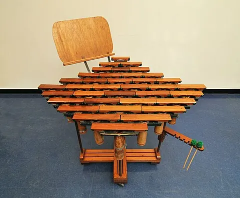 diamond marimba: a Partchian marimba with keys arranged in a physical manifestation of the 11-limit tonality diamond