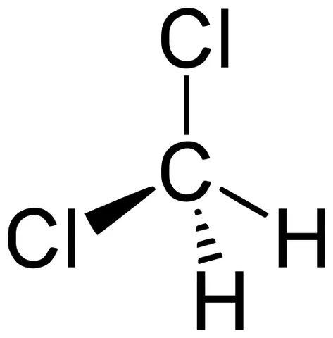 dichloromethane: the partially halogenated hydrocarbon CH₂Cl₂ widely used as a solvent