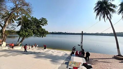 dighi: a large and deep, often man-made, pond