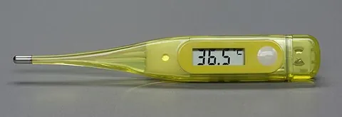digital thermometer: an electronic thermometer